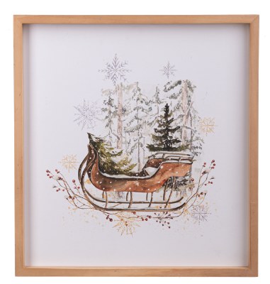 Winter Village Pic Sleigh