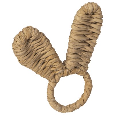 Napkin Rings Bunny Ears Wicker