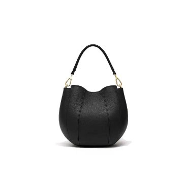 Odelia Leather Purse Black
