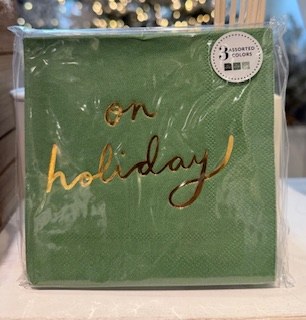 On Holidays Cockt Napkins 20ct