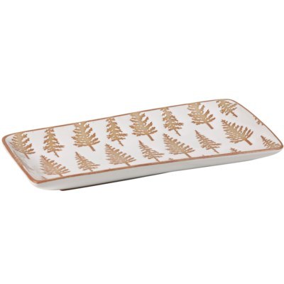 Platter Winter Rectangular