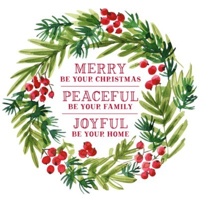 Cocktail Napkins Merry Peace