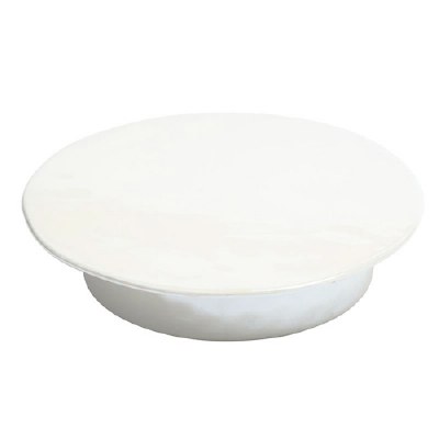 Pedestal Cake Luster White