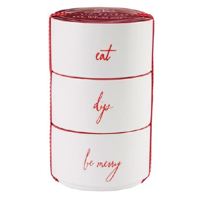 Eat Dip Be Merry 3pc Bowl Set