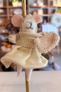 Penelope Mouse Ornament