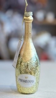 Prosecco Gold Ornament