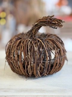 Rattan Pumpkin Small