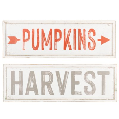 Harvest Wall Sign 1ct