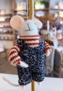 Quincy Mouse Ornament