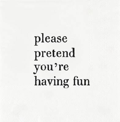 Cocktail Napkins Pretend