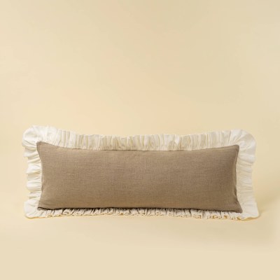 Pillow Velvet Edge 1ct 15x42in