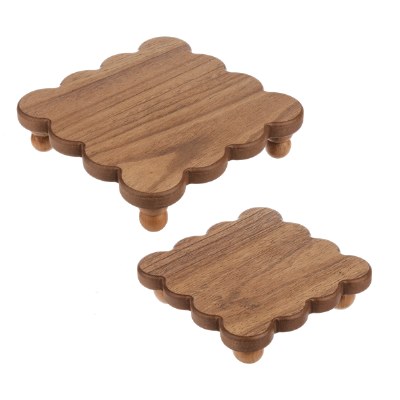 Scallop Edge Tray Large 1ct