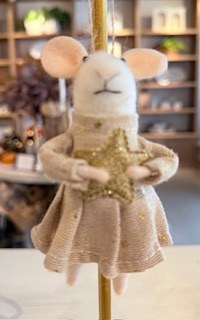 Star Scarlett Mouse Ornament