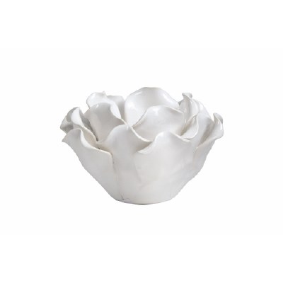 Ceramic Floral Votive Holder S
