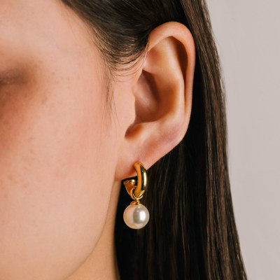 Solstice Pearl Earrings Wp