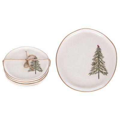 Appy Plate Cardinal Tree 1ct