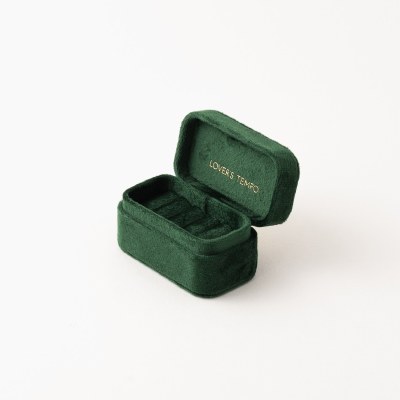 Trinket Travel Case Green