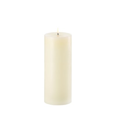 Led Pillar Candles 9.8in Ivory
