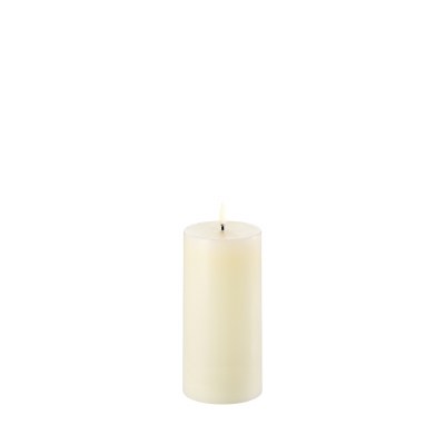 Led Pillar Candles 6in Ivory