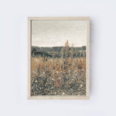 Wildflower Wood Sign