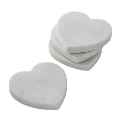 Marble Heart Coaster 1ct