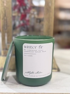 Winter Fir Candle Olive 8oz