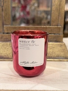 Winter Fir Candle Cranberr 2oz