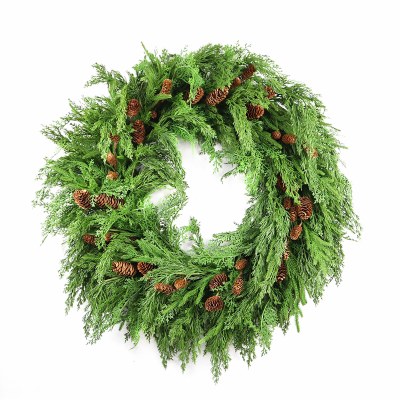 Wreath Mixed Real Touch 30in