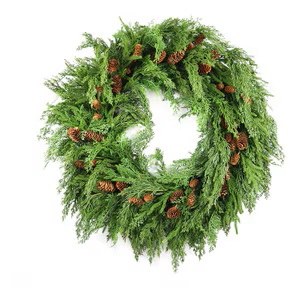 Wreath Mixed Real Touch 36in