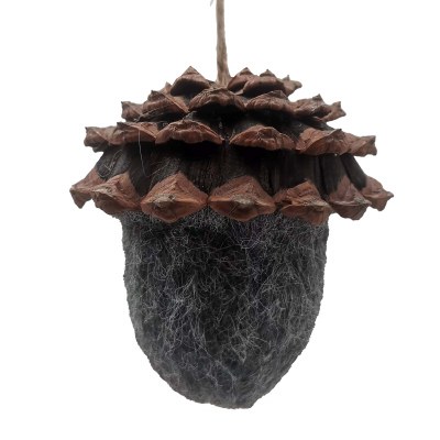 Acorn Ornament Brown 1pc
