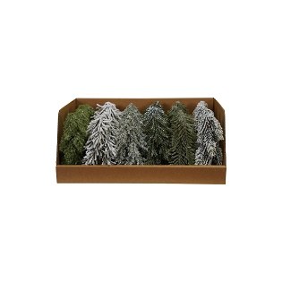Xmas Mini Tree 1pc 4.5in