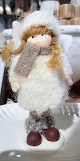 Cherib Girl Toasty Ornament