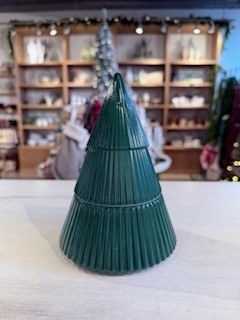 Tree Candle Green All Is Calm