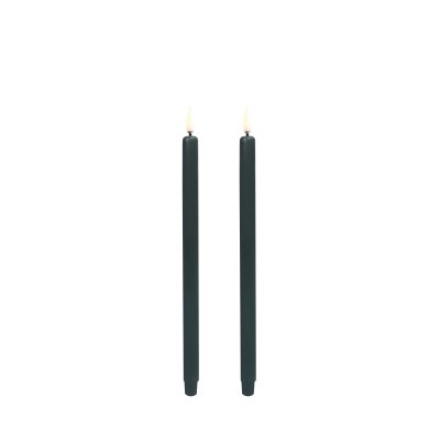 Led Taper Candles 12.6in Pine