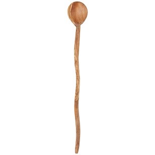 Wavy Spoon Olive Wood