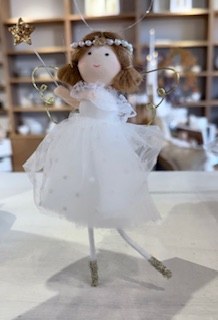 Princess White Ornament