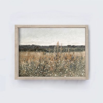 Wildflower Wood Sign Lg