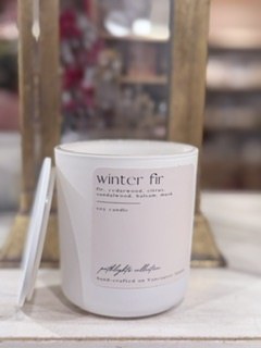 Winter Fir Candle White 8oz