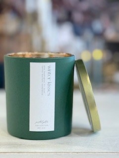 Winter Kisses Candle Green