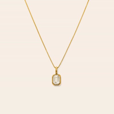 Birthstone Necklace April Wp