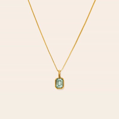 Birthstone Necklace March Wp