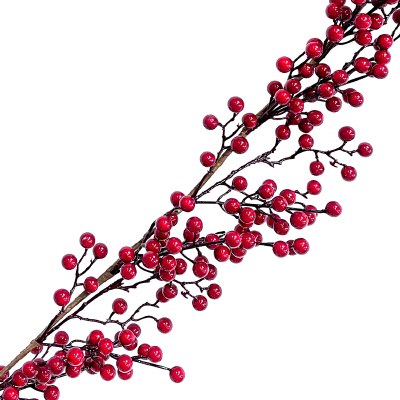 Berry Red Garland 72in