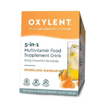 Oxylent Sparkling Mandarin 30s