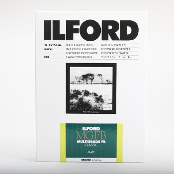 ILFORD 5X7 FB MATT BOX 100