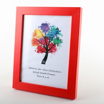 COLOURS 8X6 RED