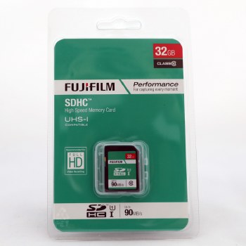 FUJI 32GB 90MB/S SD CARD