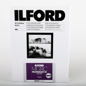 ILFORD 5X7 RC DL PEARL BOX 100