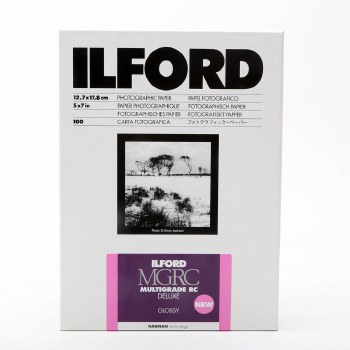 ILFORD 5X7 RC DL GLOSSY BOX 100