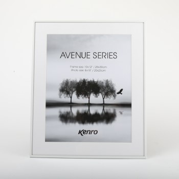 KENRO AVE 10X8 WHITE FRAME