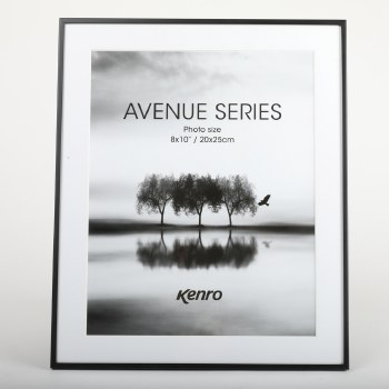 KENRO AVENUE 10X8 BLACK FRAME